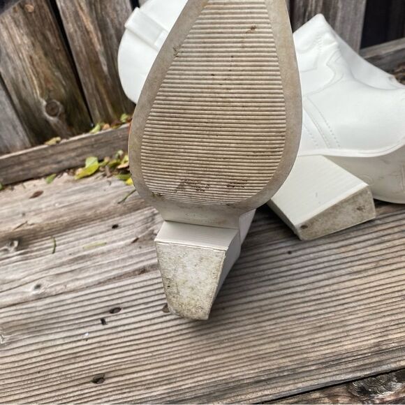 Madden Girl Arizona western Boot in Bone Paris size 6 - Picture 7 of 16